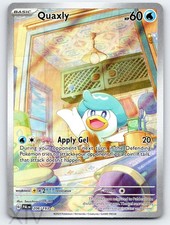Quaxly 206/193 Pokemon Paldea Evolved Illustration Rare on eBay