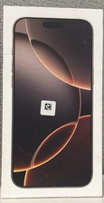 Original Apple iPhone 16 Pro Max Desert Titanium Empty Box Only