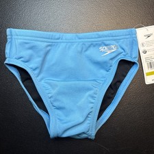 Speedo Boys / Youth Swim Briefs Euro Brazilian Bathing Suit Size 24 Age 7-8