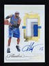 2020-21 Panini Flawless Vince Carter Gold Prime Materials Patch Auto /10