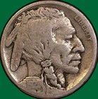 1921-S Buffalo Nickel Fine F Coin #36004