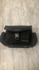 Sony Handycam Carrying Case, Multiple Pockets, Carrying Strap And Handle, Nice