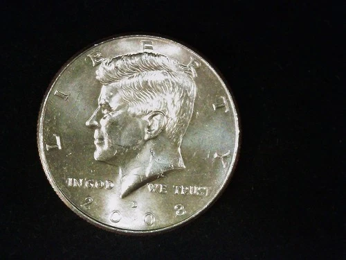 2008-D Kennedy Half Dollar AU++ (1). Free Shipping!