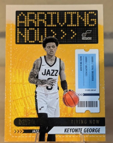 Keyonte George #6 2023 Panini Hoops Arriving Now card