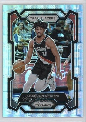 2023-24 Panini Prizm Premium Factory Set Prizm 2/150 Shaedon Sharpe #104 15bk