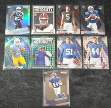 2025 Panini Football Rookie Card Lot Skattebo, Sanders, Leonard, And More (9)NFL