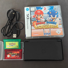Nintendo DS Lite schwarz  USB-Ladekabel + Mar...