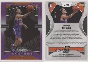 2019-20 Panini Prizm Rookie Purple Prizm /75 Cameron Johnson #257 Rookie RC