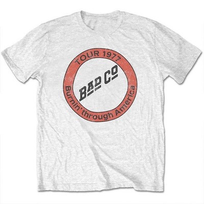 Classic Bad Company Burnin' Through America 1977  Unisex S-5XL Shirt AA199