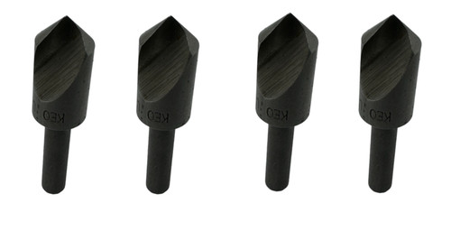 Lot of 4 KEO 1/2" x 90 Degrees Countersink Made in USA