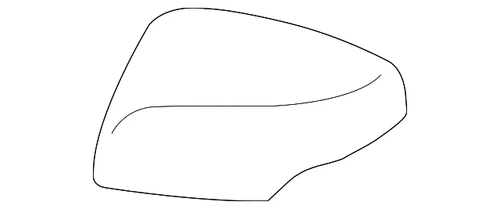 Genuine Subaru Mirror Cover 91059FL12A