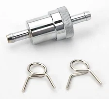 Emgo Universal Fuel Filter - 5/16in. - Metal Filter - 14-34460