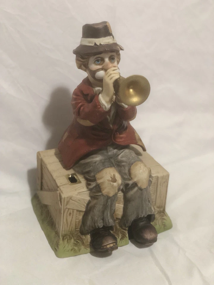 Caja de música Waco Melody in Motion Willie The Trompeter Hobo Clown When The Saints Foto 2 de 4