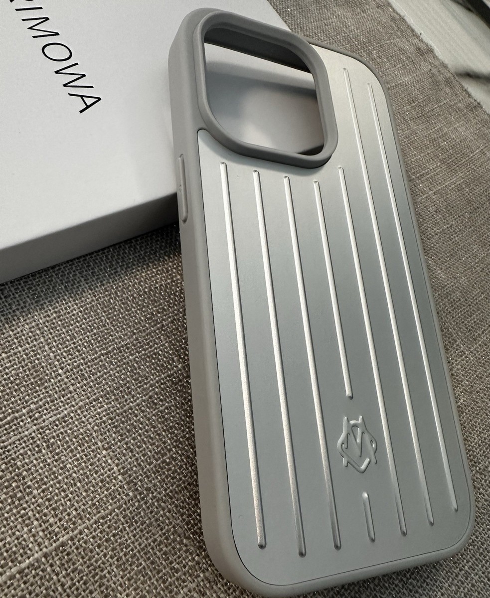 RIMOWA iPhone 14 PRO Case (Silver) BRAND NEW 🆕 | eBay