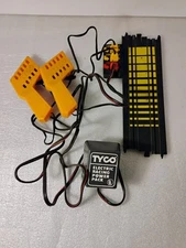 Tyco HO Slot Car Terminal Track B-5832 (2) Controllers,  Power Pack
