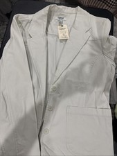 OshKosh B'gosh Women's Cream Blazer Jacket Long Sleeve Button Closure XL Cotton