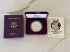 San Francisco Mint 1991 American Eagle 1 oz .999 Silver Proof Coin w/Box & COA