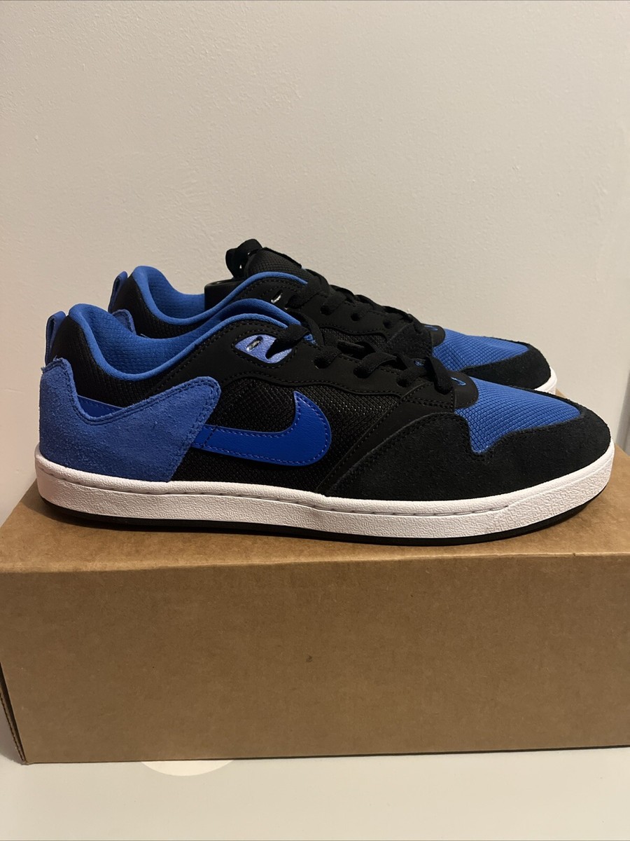 Size 11.5 - Nike Alleyoop SB Royal And Black, SB Sticker Missing Lid Of Box Size 11.5 Mens - Nike Alleyoop SB Royal With Replacement Box  main image 2