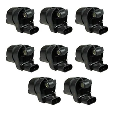 NGK Set of 8 COP Ignition Coils For Buick Cadillac Chevrolet GMC Isuzu Hammer