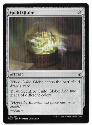 mtg guild cards MTG Guild Globe War of the Spark (WAR) Common Magic Card #239/264 Unplayed