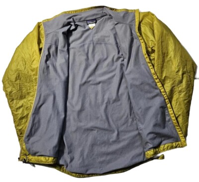 Patagonia Men's Zephyr Yellow Zip-Up Jacket Size Large | eBay