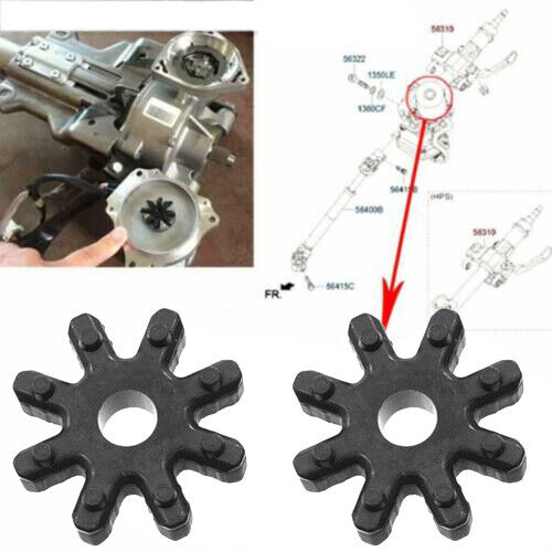 2 Conector Flexible Separador Motor Columna Dirección Para KIA SOUL HYUNDAI I30 - Imagen 2 de 12