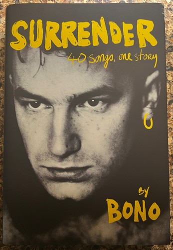 Surrender Bono Signed First Edition Book Preorder RARE AUTOGRAPHED U2 SHIPS NOW!