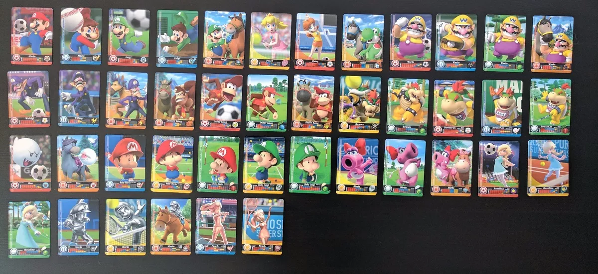 Mario sports amiibo cards 2025