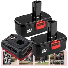 2Pack Battery for Craftsman 19.2 Volt 11375 C3 DieHard 130279005 11376 130279003