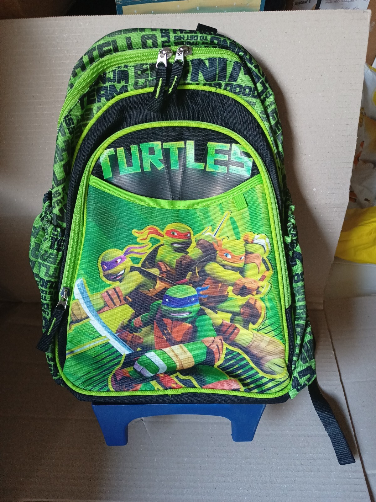 Trolley Turtles Zaino Asilo