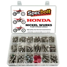 Honda CRF Nickel Wurks Bolt Kit CRF150R CRF250R CRF450R Exceeds Titaniums Bling!