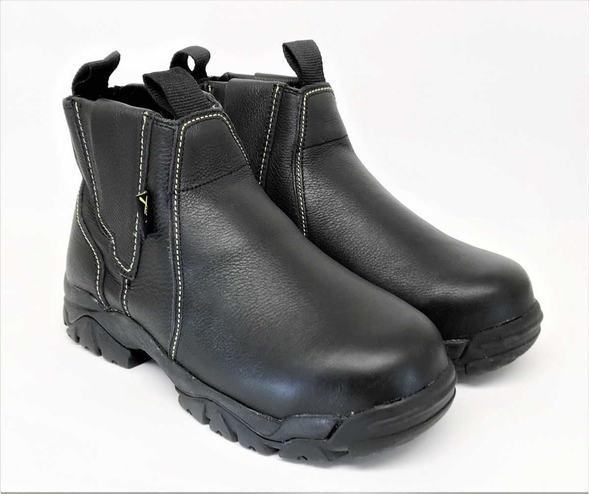 Hytest Footrests Steel toe Men\'s Navy and Black Work Shoes Male Hytest FootRests Unisex 6 main image 4