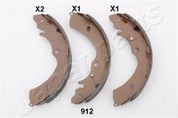 Japanparts Bremsbackensatz Bremsbacken Hinten FüR Isuzu D-Max I 8DH