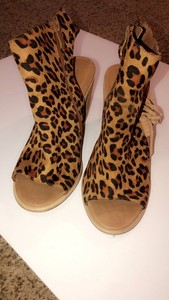 volatile leopard sandals