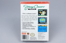 Nintendo NES *Jimmy Connors Tennis* CIB confezione originale scheda di registrazione NTSC-U/C JT-USA