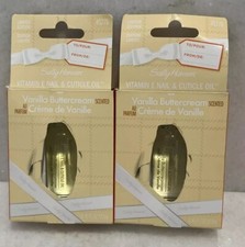 2 Sally Hansen Au Parfum Vanilla Buttercream Scented Vitamin E Nail Cuticle Oil