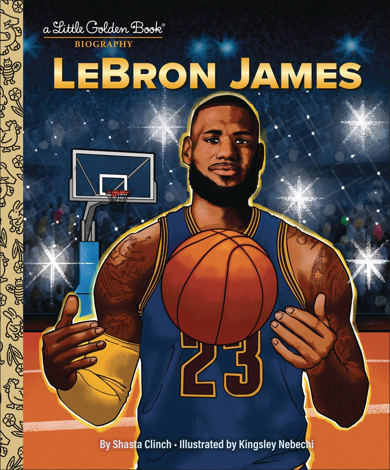 LEBRON JAMES A LITTLE GOLDEN BOOK BIOGRAPHY HARDCOVER (24 Pages) New Hardback