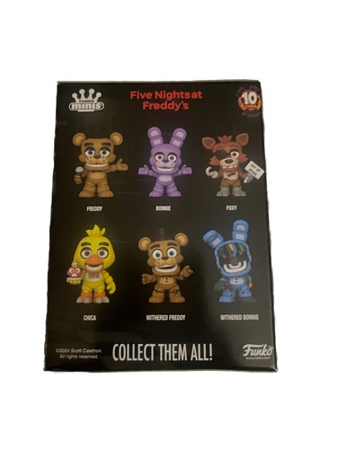 Five Nights At Freddy's Funko Minis 3” Chica Figure 10 Year Anniversary NIB NEW - Picture 2 of 3