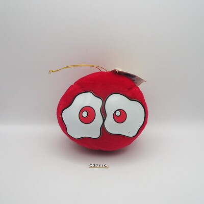 Puyo Puyo Compile C2711C Red Puyo Ball 5'' SEGA 1994 Suction Plush Toy Doll