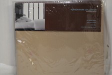 HUDSON PARK COLLECTION TWIN FITTED SHEET COLOR CHAMPAGNE 500 THREAD COUNT NIP