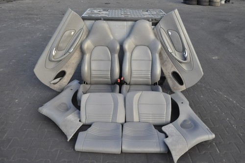 PORSCHE 911 996 Tür Panel Innenausstattung Sitz Rücksitz Sportsitze Leder