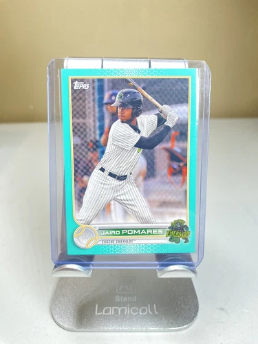 2022 Topps Pro Debut Jairo Pomares Aqua Refractor SP 55/75 Giants Prospect 💎💎