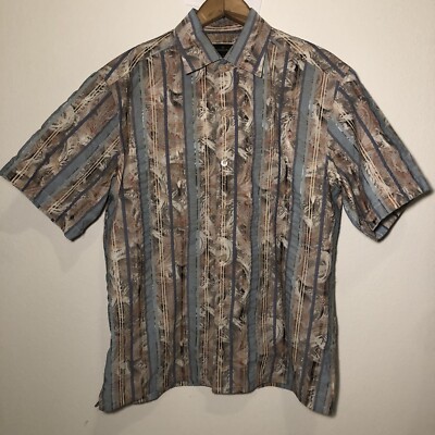 Ermenegildo Zegna S/S Button Up Casual Shirt Mens Medium Made in Italy