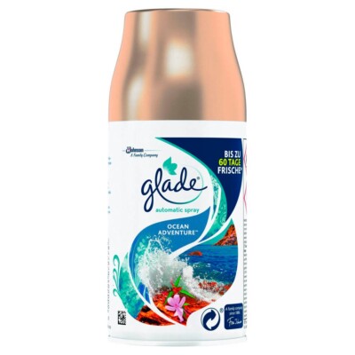 2x glade 46701 Raumduft-Nachfüller OCEAN ADVENTURE frisch 269 ml