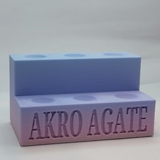 Akro Agate Marble Display for 5/8 To .72" marbles - Lot 6326