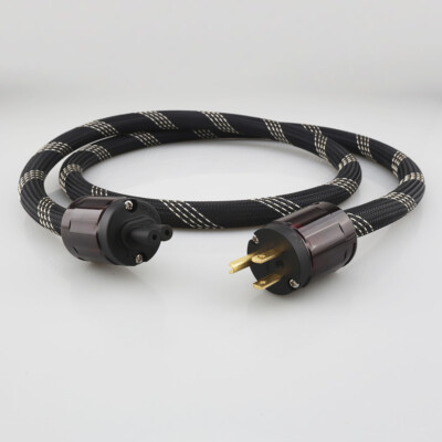 P103 Hifi Audio Figure 8 Female IEC C7 Plug AC Power Cable EU Schuko US AU Male