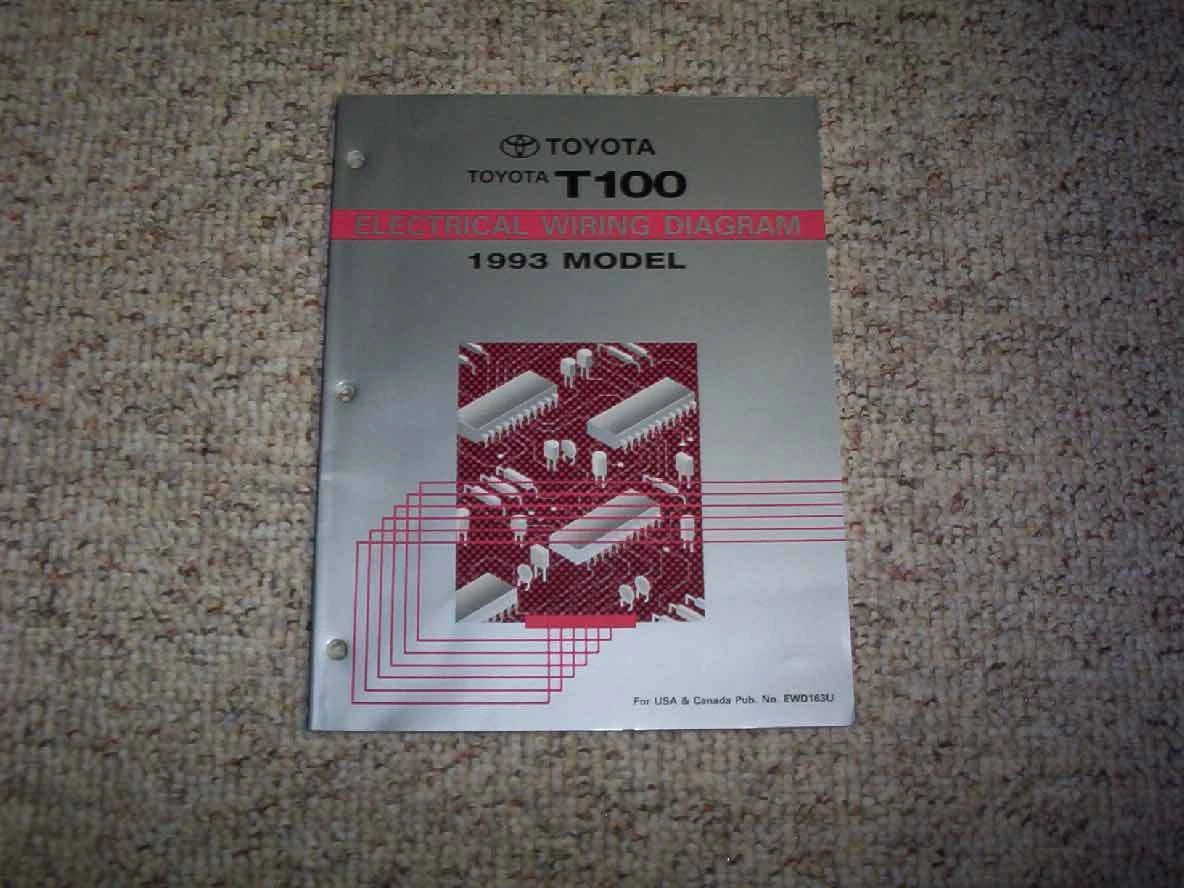 1993 Toyota Pickup Wiring Diagram