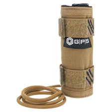GPS 22LR Suppressor Cover Tan 5 Inch Heat Resistant 1000D Nylon Construction