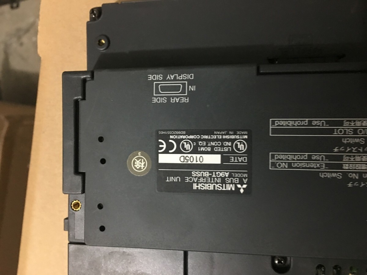 1PC USED Mitsubishi touch screen A970GOT-LBA with A9GT-BUSS 1PC USED Mitsubishi touch screen A970GOT-LBA with A9GT-BUSS