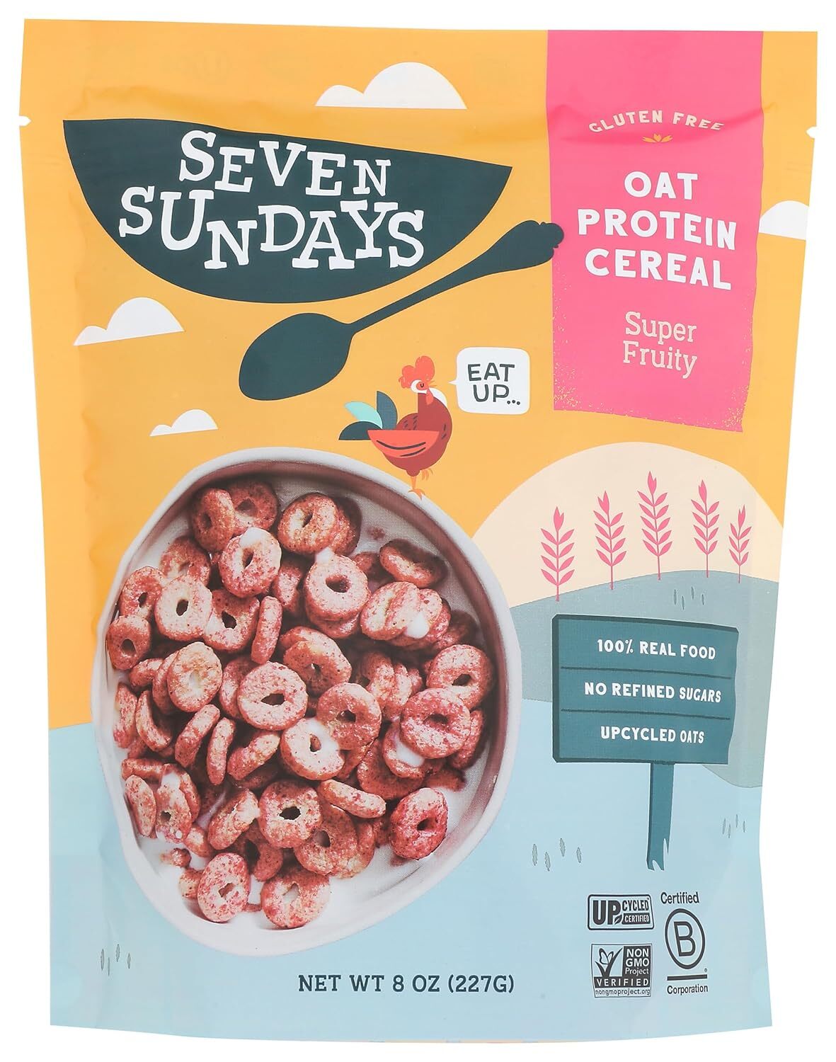 Овсяные хлопья Seven Sundays Super Fruity, 8 унций